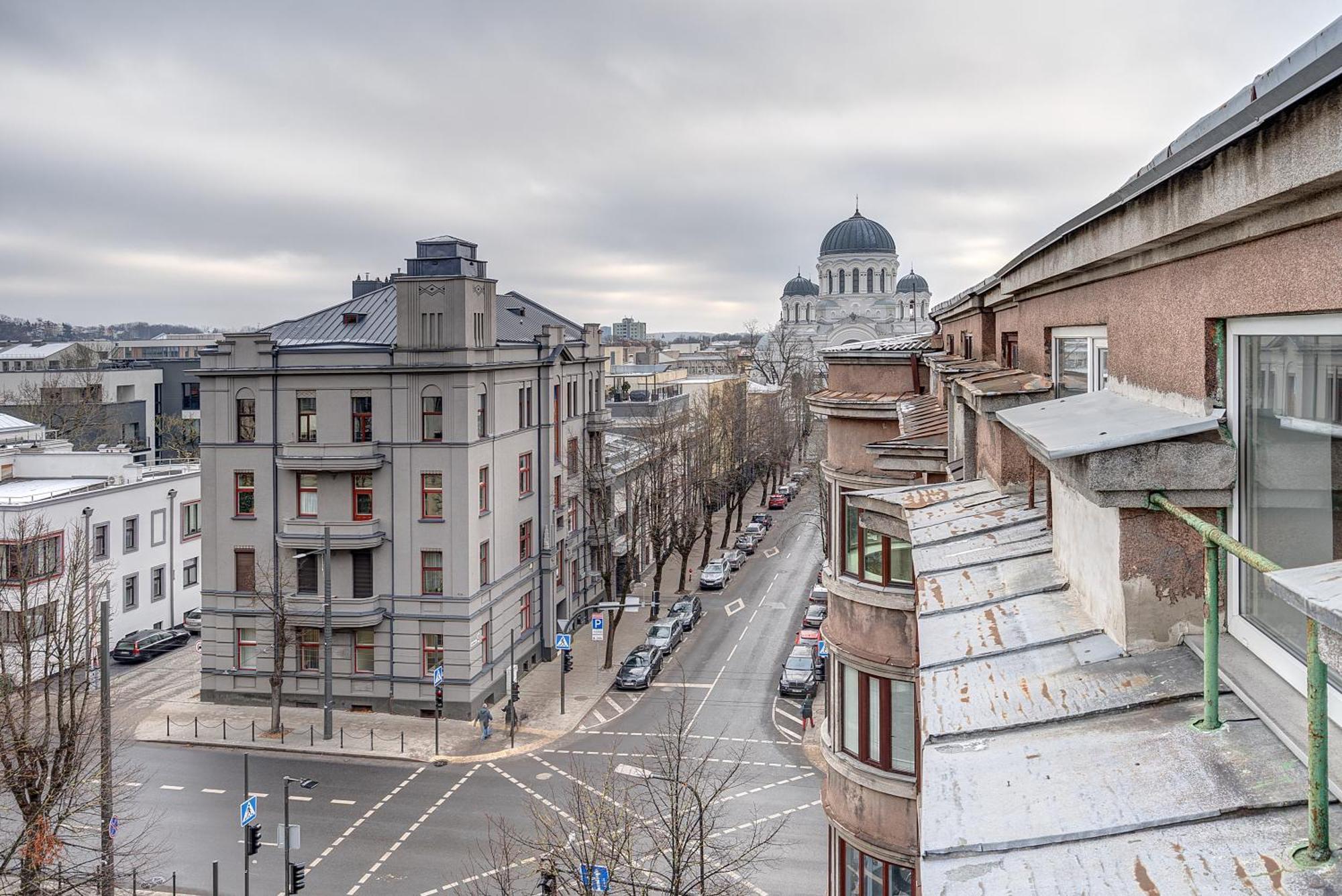 Funky Penthouse City Center Kaunas Exterior foto